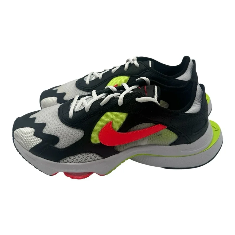Nike Air Zoom Division‎ Shoes Mens Sz 8 Black/Flash Crimson/White Volt Sneakers